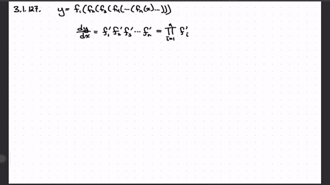 let-f_1x-ldots-f_nx-be-n-differentiable-functions-find-the-derivative-of-yf_1leftf_2leftf_3leftldots