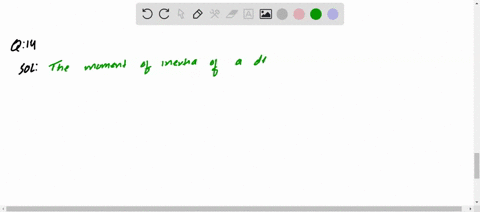 five-particles-of-mass-2-mathrmkg-are-attached-to-the-rim-of-a-circular-disc-of-radius-01-mathrmm-an