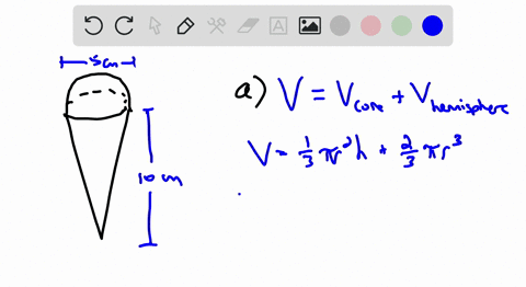 answers-should-be-rounded-to-the-nearest-tenth-unless-otherwise-indicated-an-ice-cream-cone-is-forme