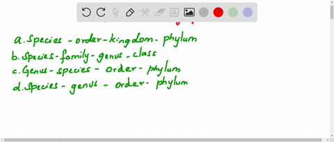 identify-the-correct-sequence-of-taxonomic-categories-a-species-order-kingdom-phylum-b-species-famil
