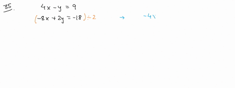 solve-each-system-by-elimination-beginarrayc4-x-y9-8-x2-y-18endarray