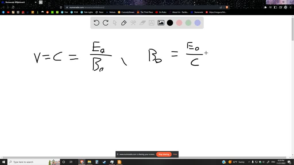 ⏩SOLVED:(I) If the electric field in an EM wave has a peak magnitude ...