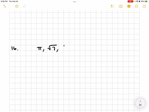 from-the-list-014-frac23-pi-sqrt7-frac1114-234-19-frac558-sqrt17-32-overline1-and-26-identify-each-6