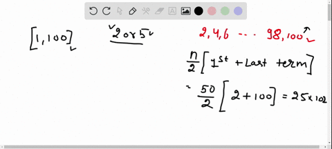 first 100 positive multiples of 5