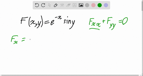 show-that-the-function-satisfies-laplaces-equation-f_x-xf_y-y0-fx-ye-x-sin-y