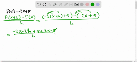 for-each-given-function-f-find-and-simplify-a-fracfxh-fxh-b-fracfx-fax-a-fx-2-x5