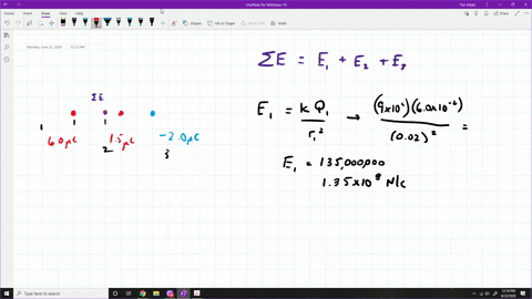 consider-three-charges-arranged-as-shown-below-a-what-is-the-electric-field-strength-at-a-point-10-m