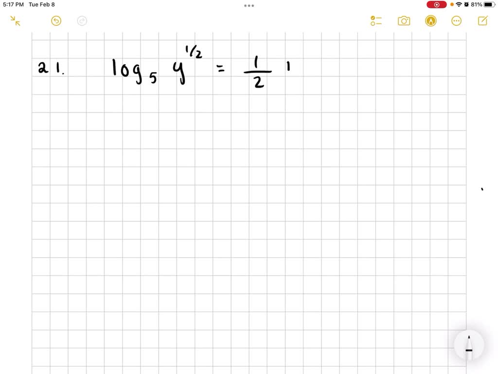 Use The Power Property To Rewrite Log3x9.