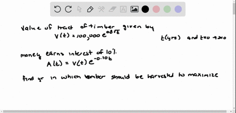 the-value-of-a-tract-of-timber-is-vt100000-e08-sqrtt-where-t-is-the-time-in-years-with-t0-correspond