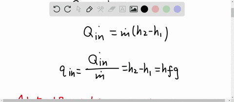 saturated-liquid-water-is-heated-at-constant-pressure-in-a-steady-flow-device-until-it-is-a-saturate