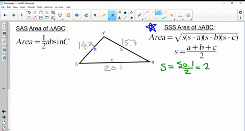 find-the-area-of-each-triangle-described-a143-b157-c201