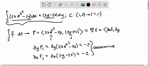 show-that-the-line-integral-is-independent-of-path-and-use-a-potential-function-to-evaluate-the-in-4