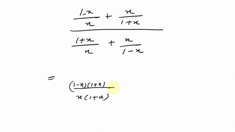 simplify-fracfrac1-xxfracx1xfrac1xxfracx1-x