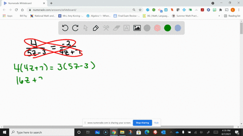 SOLVED:Solve. 4(3 z-1)-5 z+17