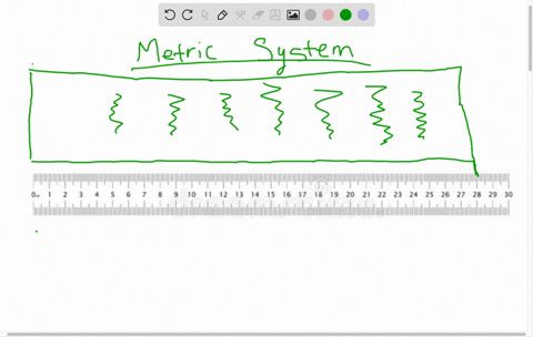 SOLVED:Use a metric ruler scaled in millimeters to measure each object ...