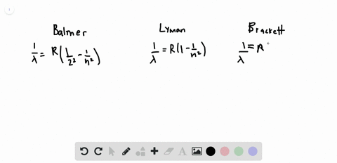 a-calculate-the-longest-and-shortest-wavelengths-for-light-in-the-balmer-lyman-and-brackett-series-b