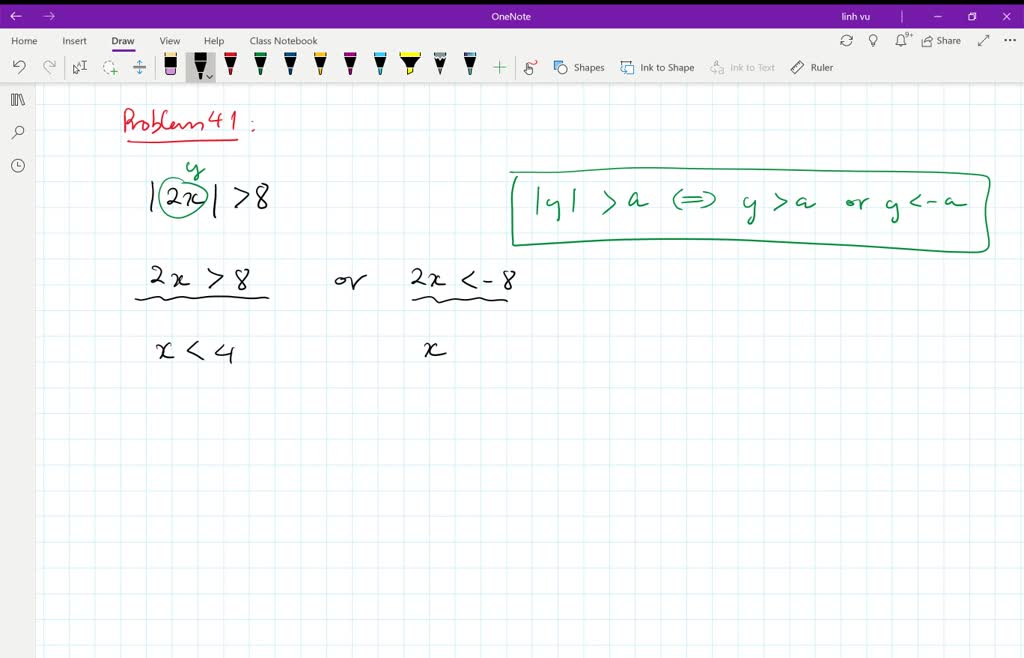 Ready go to ... https://www.numerade.com/questions/solve-the-inequality-express-your-answer-in-interval-notation-and-graph-the-solution-set-on-the-numb/?utm_medium=social [ Solve the inequality. Express your answer in interval notation, and graph the solution set on the number line. |2 x| > 8 | Numerade]