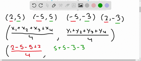 find-the-centroid-and-area-of-the-figure-with-the-given-vertices-25-55-5-32-3