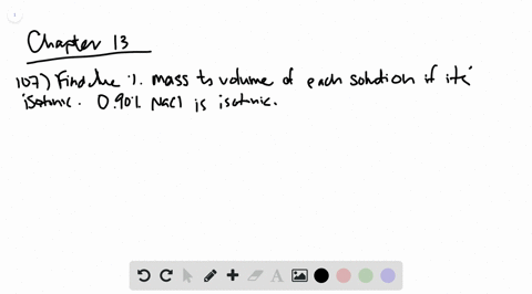 an-isotonic-solution-contains-090-nacl-mass-to-volume-calculate-the-percent-mass-to-volume-for-isoto