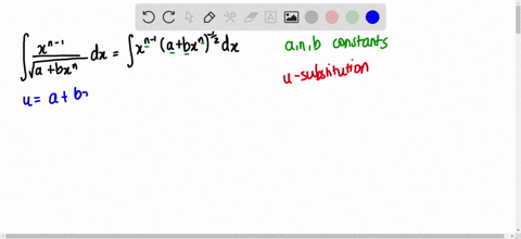 calculate-int-fracxn-1sqrtab-xn-d-x
