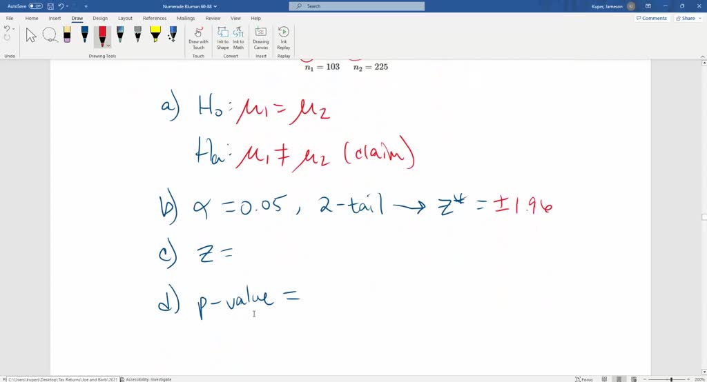 SOLVED:Classify Each Of The Following Results As An Example Of Internal ...