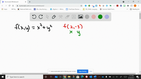 evaluate-the-expression-for-the-given-fx-y-f2-3-text-if-fx-yx2y2