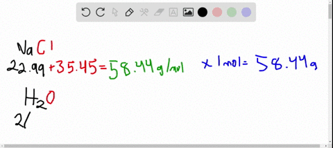 what-is-the-mass-in-grams-of-each-of-the-following-samples-a-1000-mol-nacl-b-2000-mol-h_2-o-c-3500-m