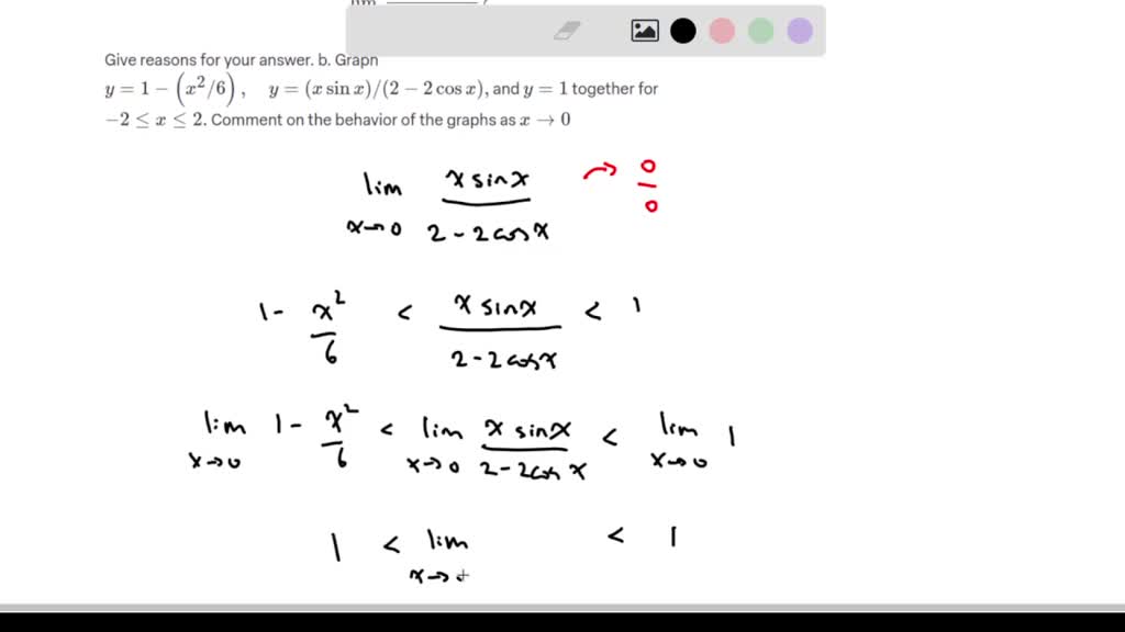 Solved A It Can Be Shown That The Inequalities 1 X26 