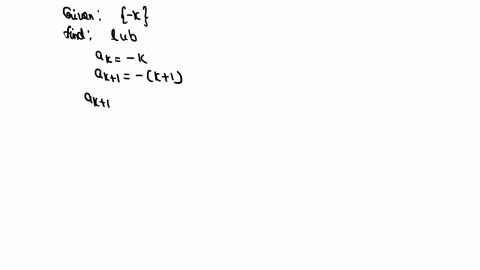 find-the-least-upper-bound-of-the-sequences-k