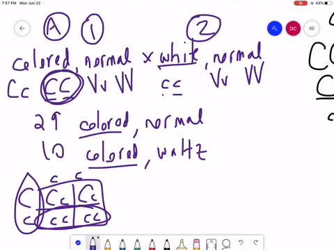 in-mice-the-allele-c-for-colored-fur-is-dominant-over-the-allele-c-for-white-fur-and-the-allele-v-fo