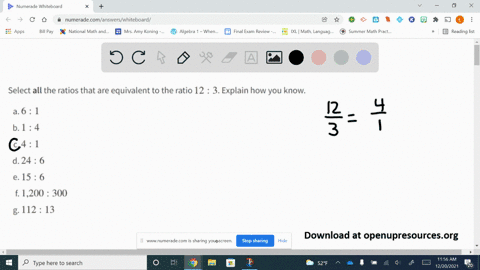 select-all-the-ratios-that-are-equivalent-to-the-ratio-12-3-explain-how-you-know-a-6-1-b-1-4-c-4-1