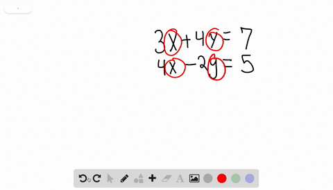 write-the-augmented-matrix-of-the-given-system-of-equations-leftbeginarrayl3-x4-y7-4-x-2-y5endarrayr