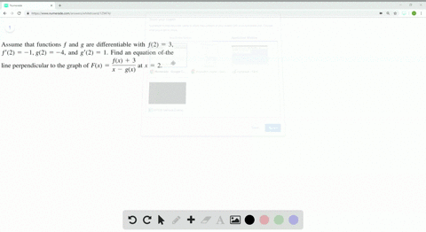 assume-that-functions-f-and-g-are-differentiable-with-f23-fprime2-1-g2-4-and-gprime21-find-an-equati