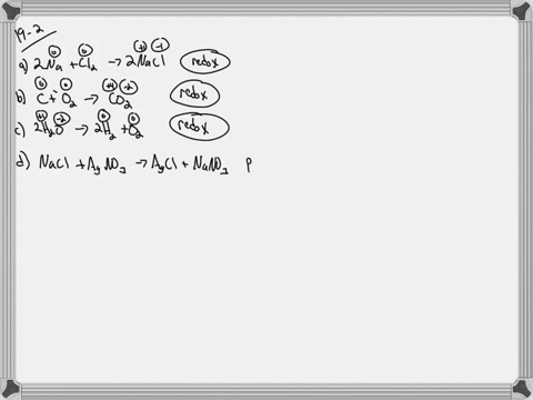 which-of-the-following-are-redox-reactions-a-2-mathrmnamathrmcl_2-longrightarrow-2-mathrmnacl-b-math