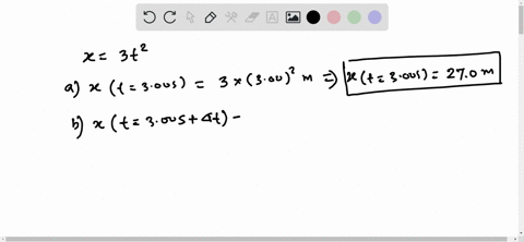 the-position-of-a-particle-moving-along-the-x-axis-varies-in-time-according-to-the-expression-x3-t-8