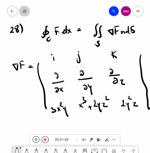 use-stokes-theorem-to-find-the-circulation-of-the-following-vector-fields-around-any-simple-closed-7