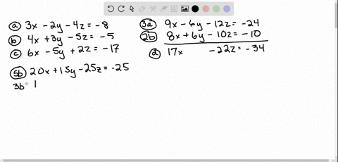 solve-problems-5-26-using-elimination-by-addition-beginaligned3-x-2-y-4-z-84-x3-y-5-z-56-x-5-y2-z-17