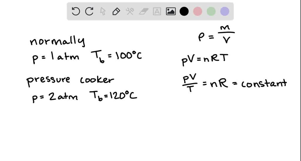 SOLVEDA typical pressure cooker operates at twice normal atmospheric