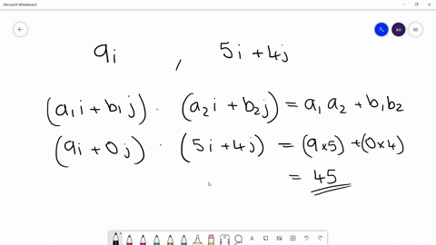 exer-1-8-find-a-the-dot-product-of-the-two-vectors-and-b-the-angle-between-the-two-vectors-9-mathbfi