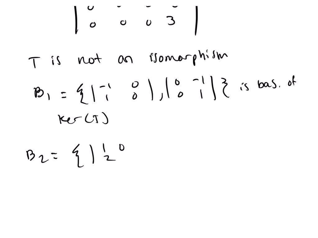 SOLVEDFind the matrix of the given linear transformation T with