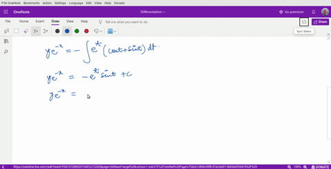 a-function-yfx-satisfies-the-differential-equation-fracd-yd-x-ycos-x-sin-x-with-initial-condition-th