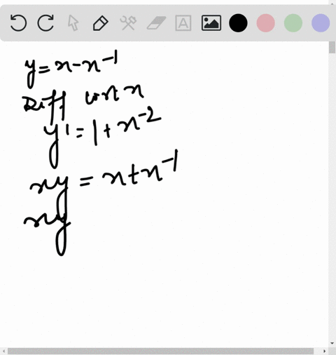 show-that-yx-x-1-is-a-solution-of-the-differential-equation-x-yprimey2-x