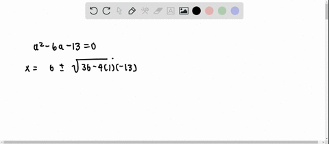 solve each of the following quadratic equation 2x2 x 6 0