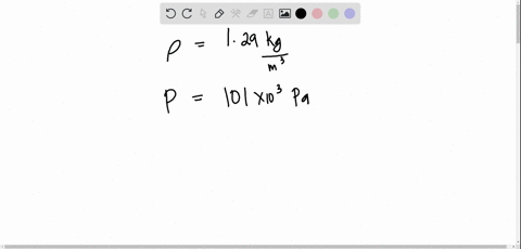 air-at-room-temperature-has-a-density-of-about-129-mathrmkg-mathrmm3-assuming-it-to-be-entirely-one-