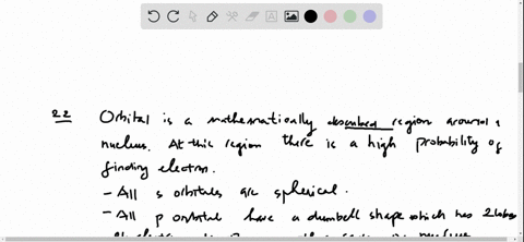 what-is-an-orbital-describe-the-shapes-of-s-and-p-orbitals-in-words-and-by-sketches