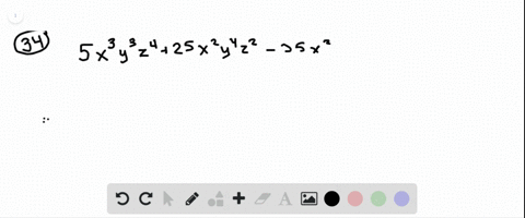 SOLVED:The following is a list of random factoring problems. Factor ...