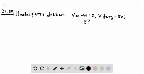 two-large-parallel-metal-plates-are-15-mathrmcm-apart-and-have-charges-of-equal-magnitudes-but-oppos