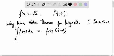 find-the-values-of-c-guaranteed-by-the-mean-value-theorem-for-integrals-for-the-function-over-the--9