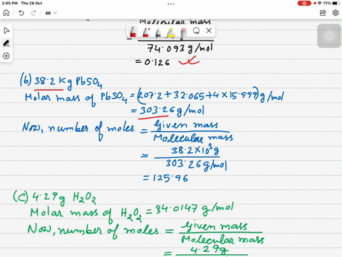 calculate-the-number-of-moles-of-each-compound-in-the-following-samples-a-936-mathrmg-calcium-hydrox