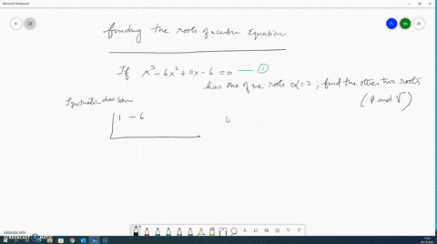 if-one-of-the-roots-of-the-equation-x3-6-x211-x-60-is-2-then-the-other-two-roots-are-a-1-and-3-b-0-a